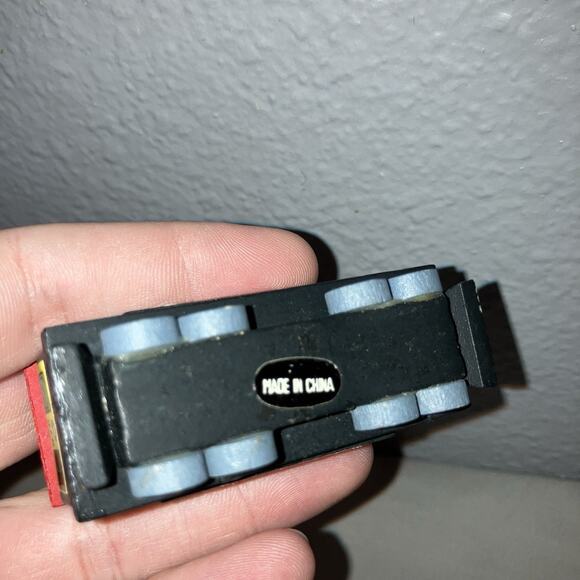 Christmas Ornament San Francisco Cable Trolley Car VTG Wood Powell Market Street - Picture 5 of 6